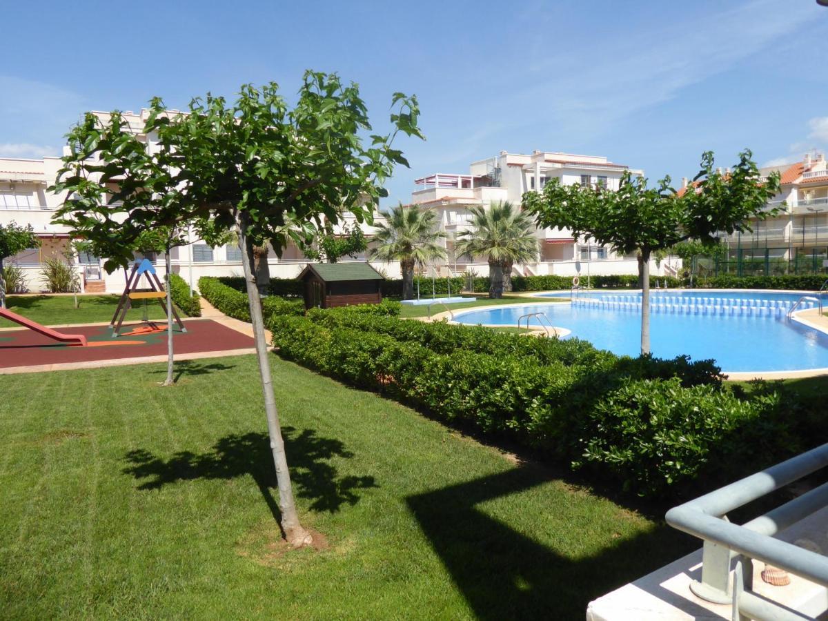 Bajo Con Terraza En Urbanizacion Familiar - Arenas Albert Villas Alcoceber Luaran gambar